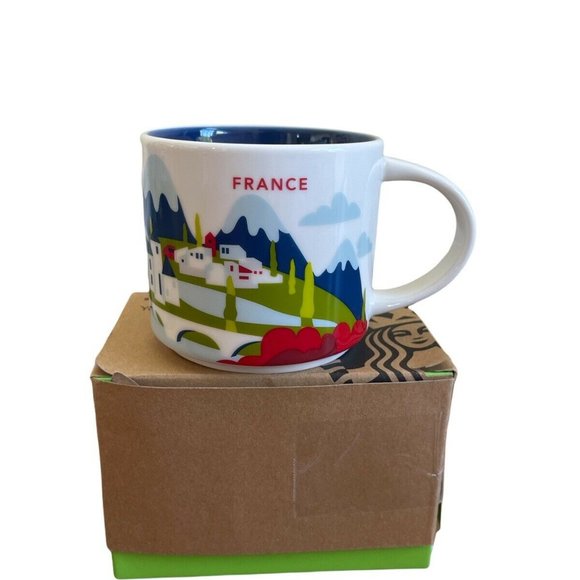 Starbucks FRANCE You Are Here YAH Collector Series Mug NEW